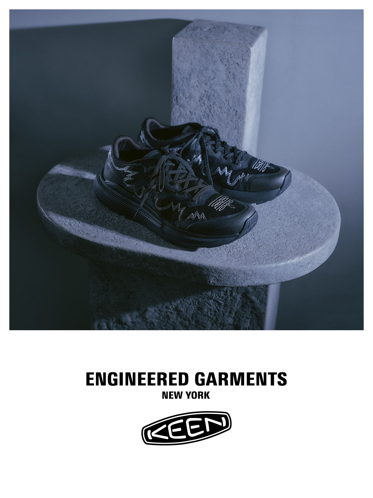 〈ENGINEERED GARMENTS〉x〈KEEN〉SPRING SUMMER 2025