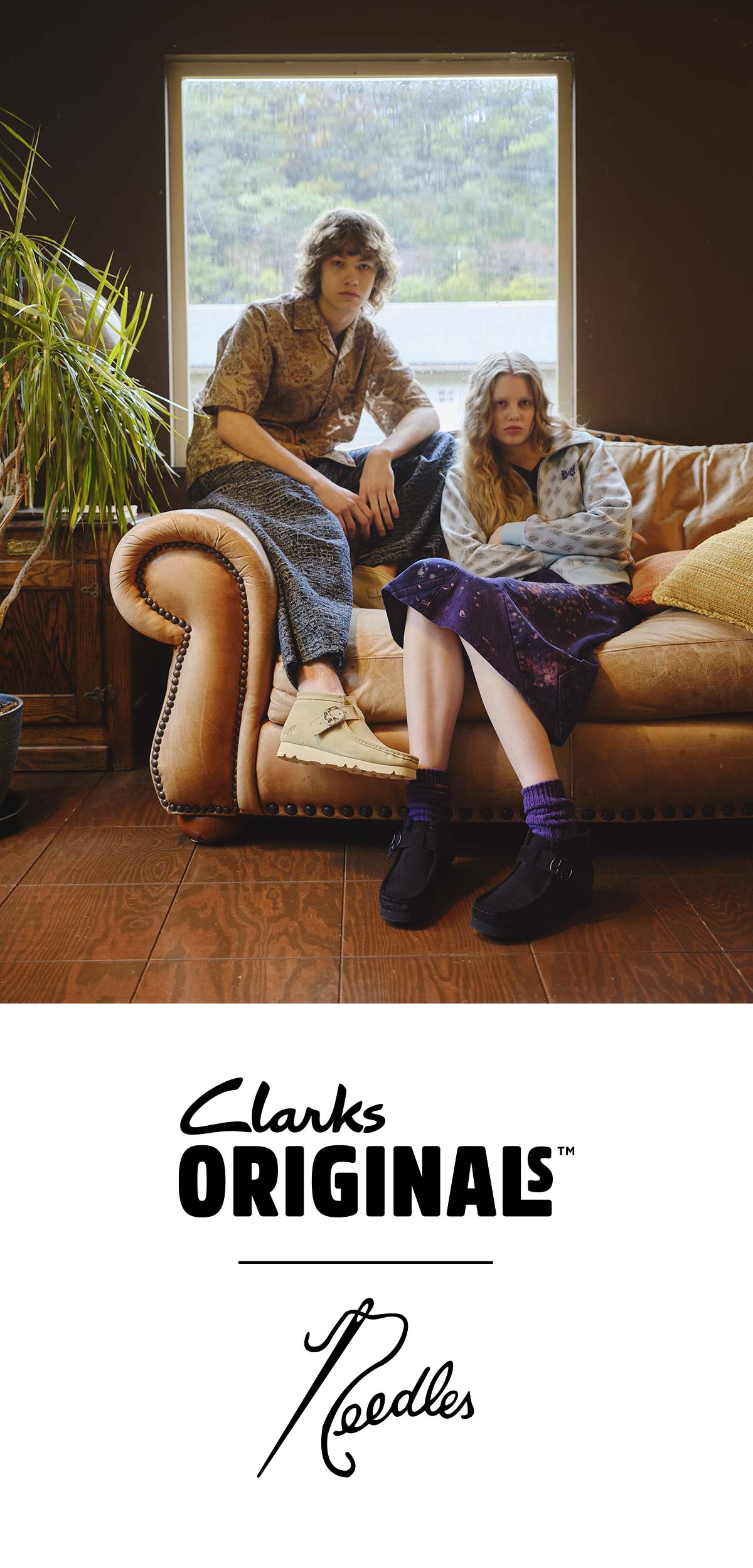 〈NEEDLES〉×〈Clarks Originals〉COLLABORATION PRODUCTS