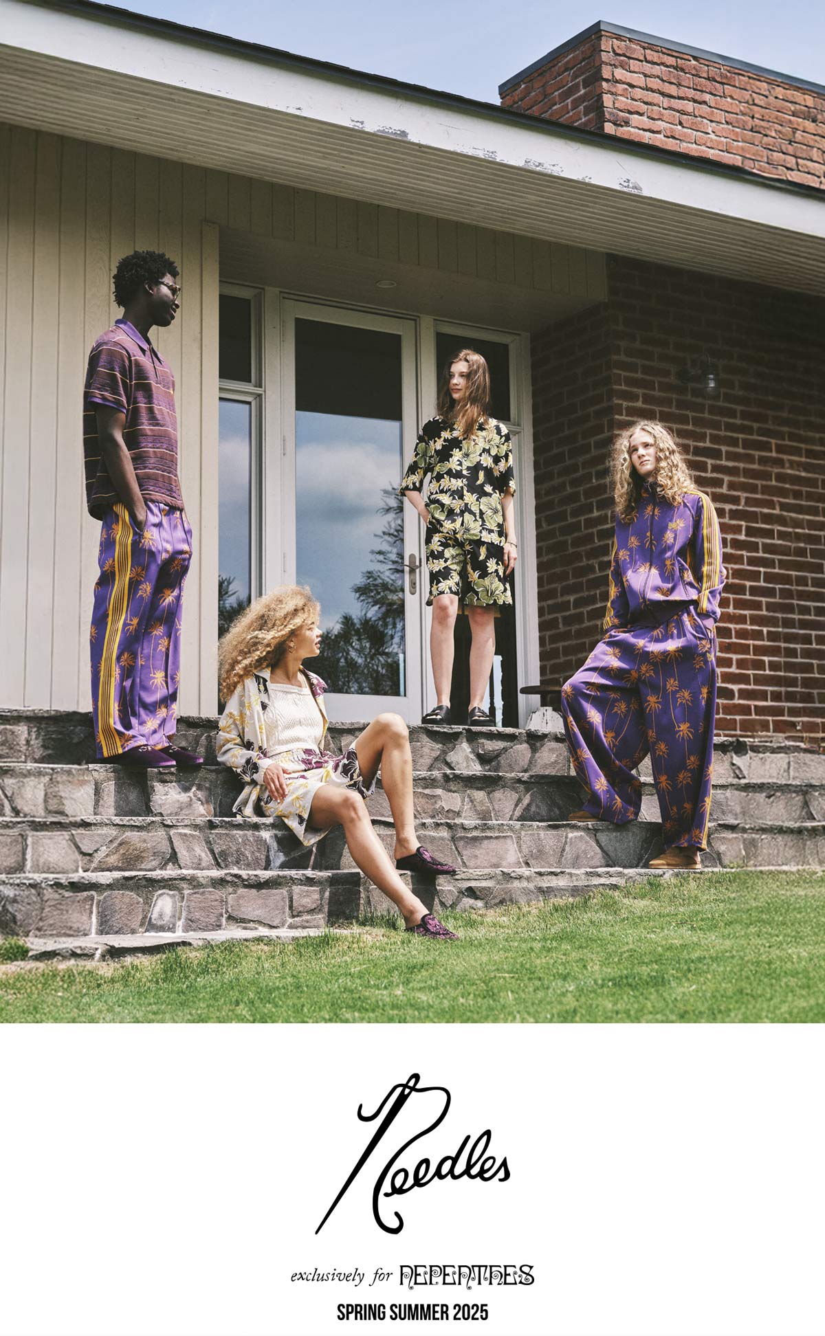 〈NEEDLES〉for NEPENTHES SPRING SUMMER 2025