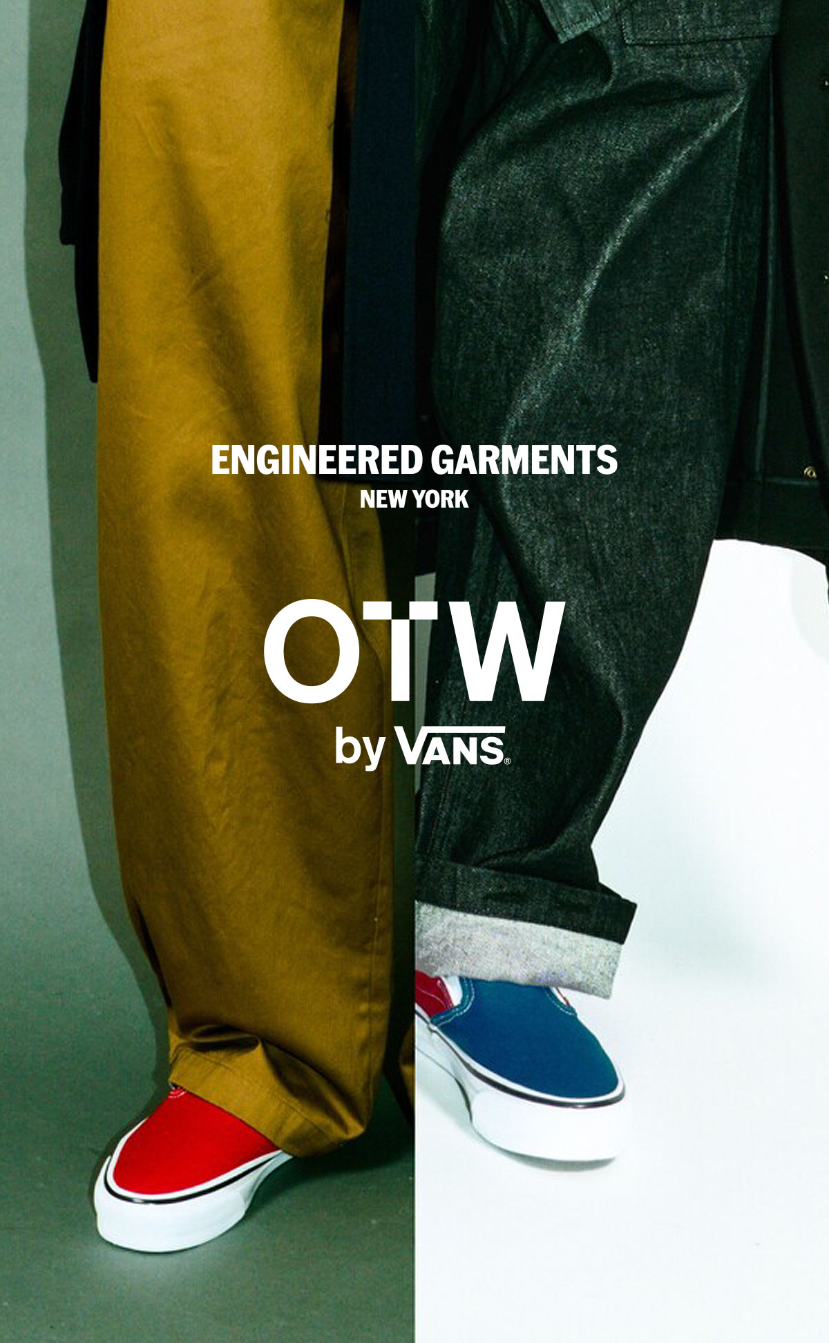 〈ENGINEERED GARMENTS〉×〈VANS OTW〉FALL WINTER 2025