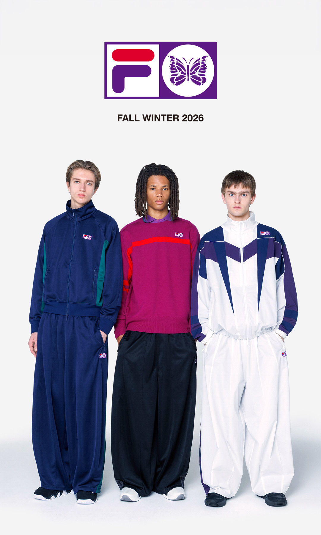 〈NEEDLES〉x〈FILA〉FALL WINTER 2026 7月31(金)発売