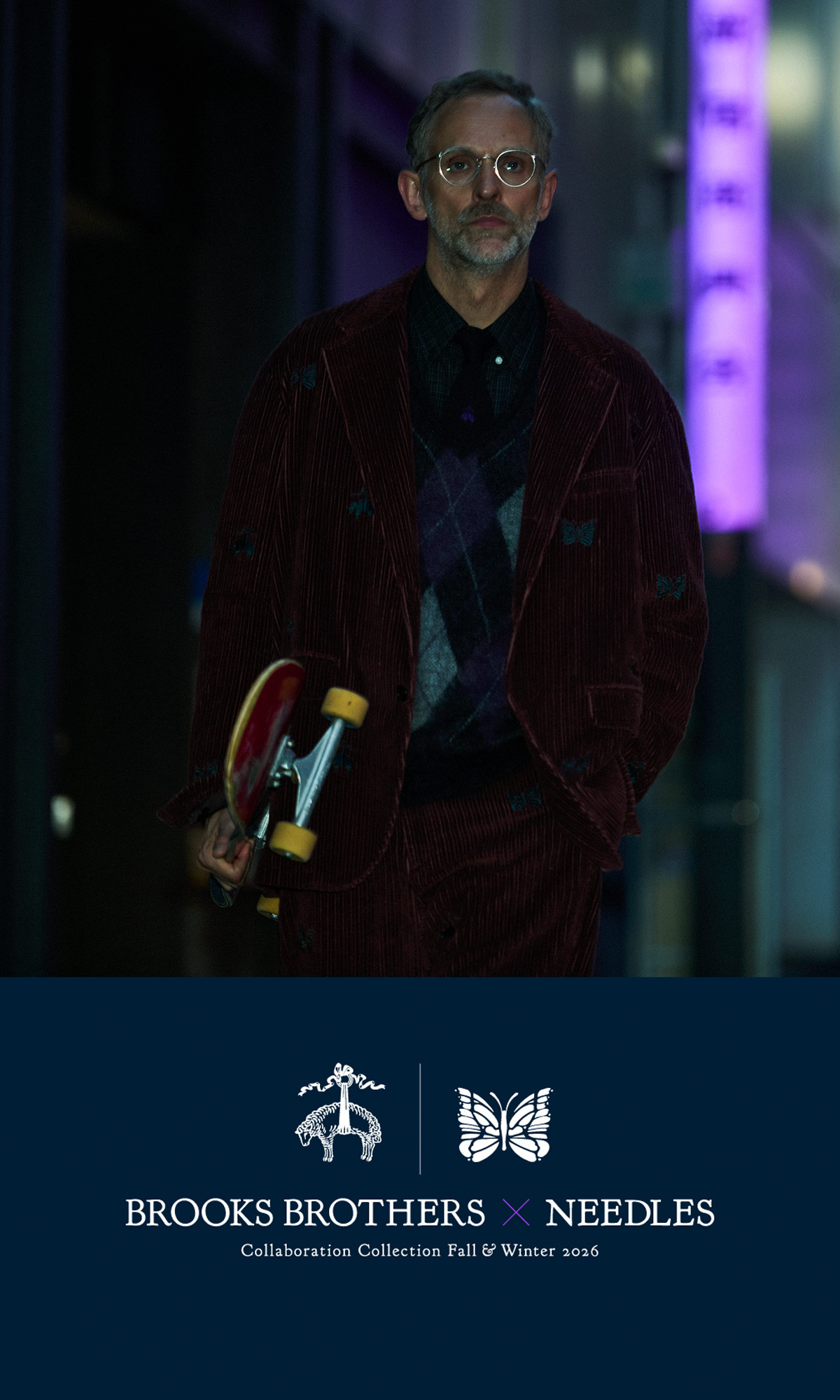 〈NEEDLES〉 x 〈BROOKS BROTHERS〉FALL WINTER 2026 9月2日(水)発売