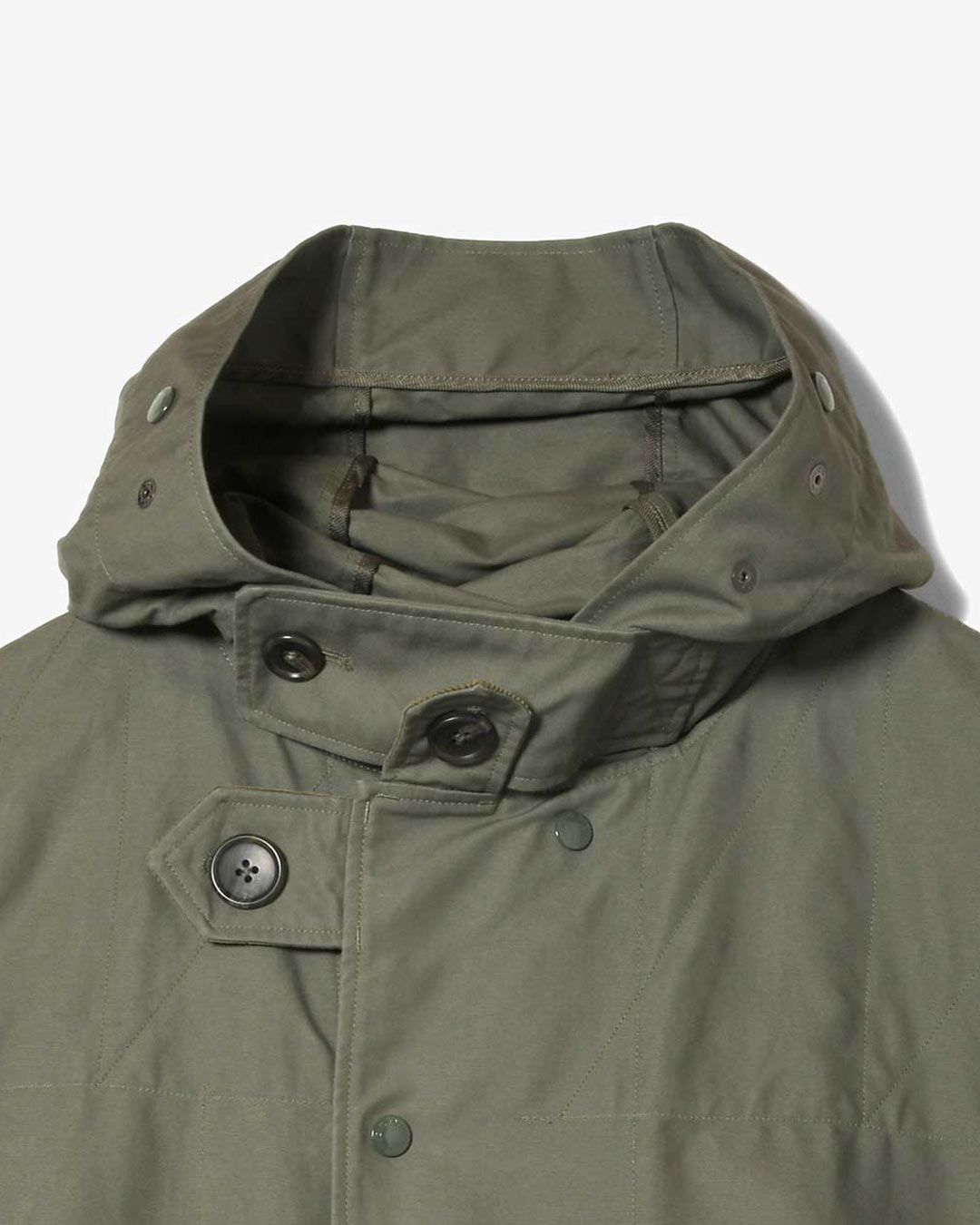 DUFFLE COAT – COTTON DOUBLE CLOTH ¥84,700