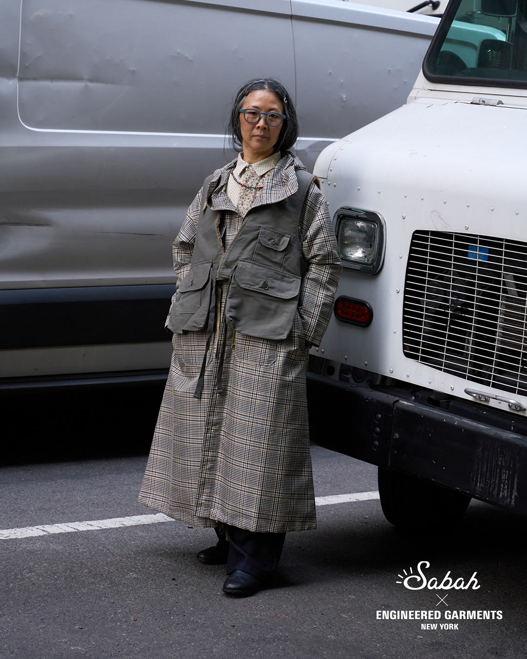 〈ENGINEERED GARMENTS〉×〈Sabah〉穴飾りデザインと、スタッズモデル２型が登場