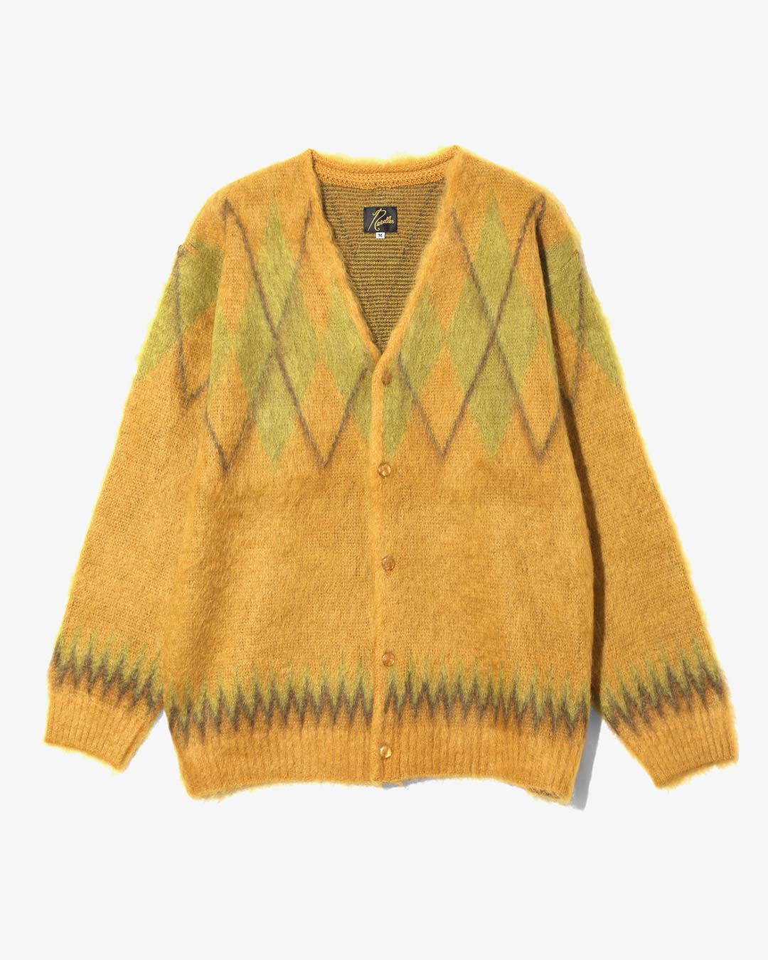 MOHAIR CARDIGAN – ARGYLE ¥34,100