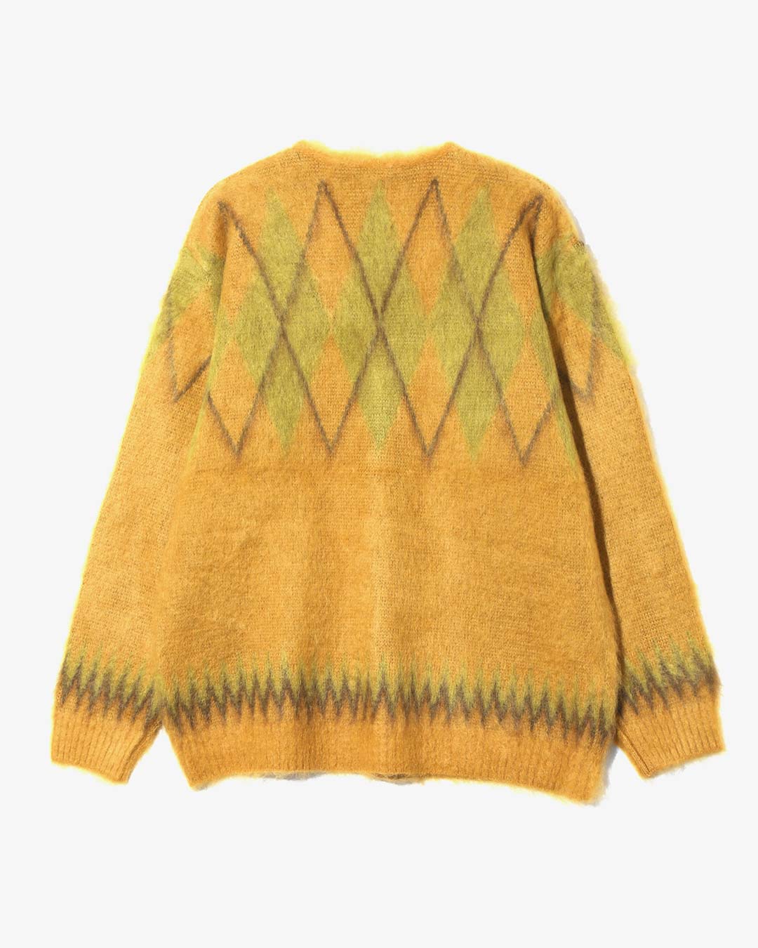 MOHAIR CARDIGAN – ARGYLE ¥34,100