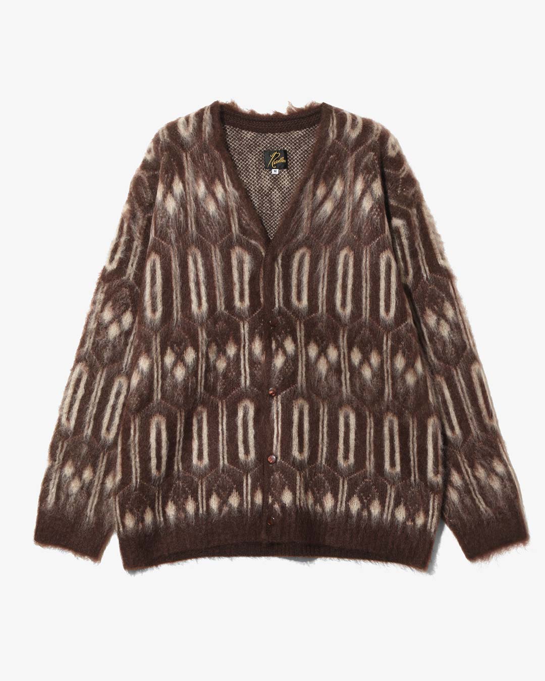 MOHAIR CARDIGAN – GEOMETRIC ¥34,100