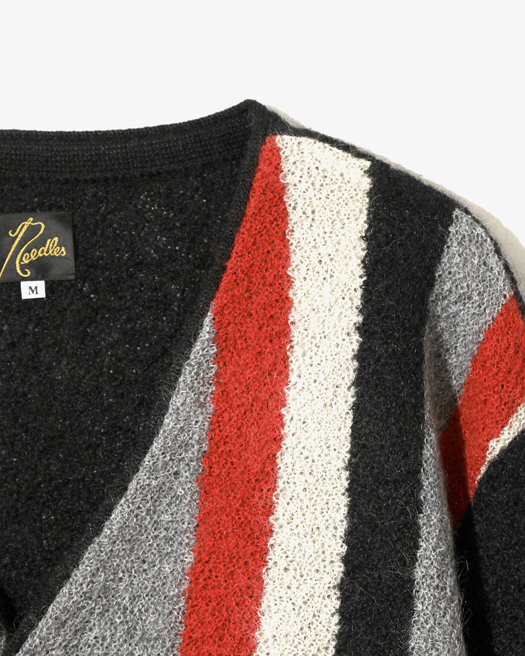 KNIT CARDIGAN - CREPE WEAVE STRIPE ¥37,400