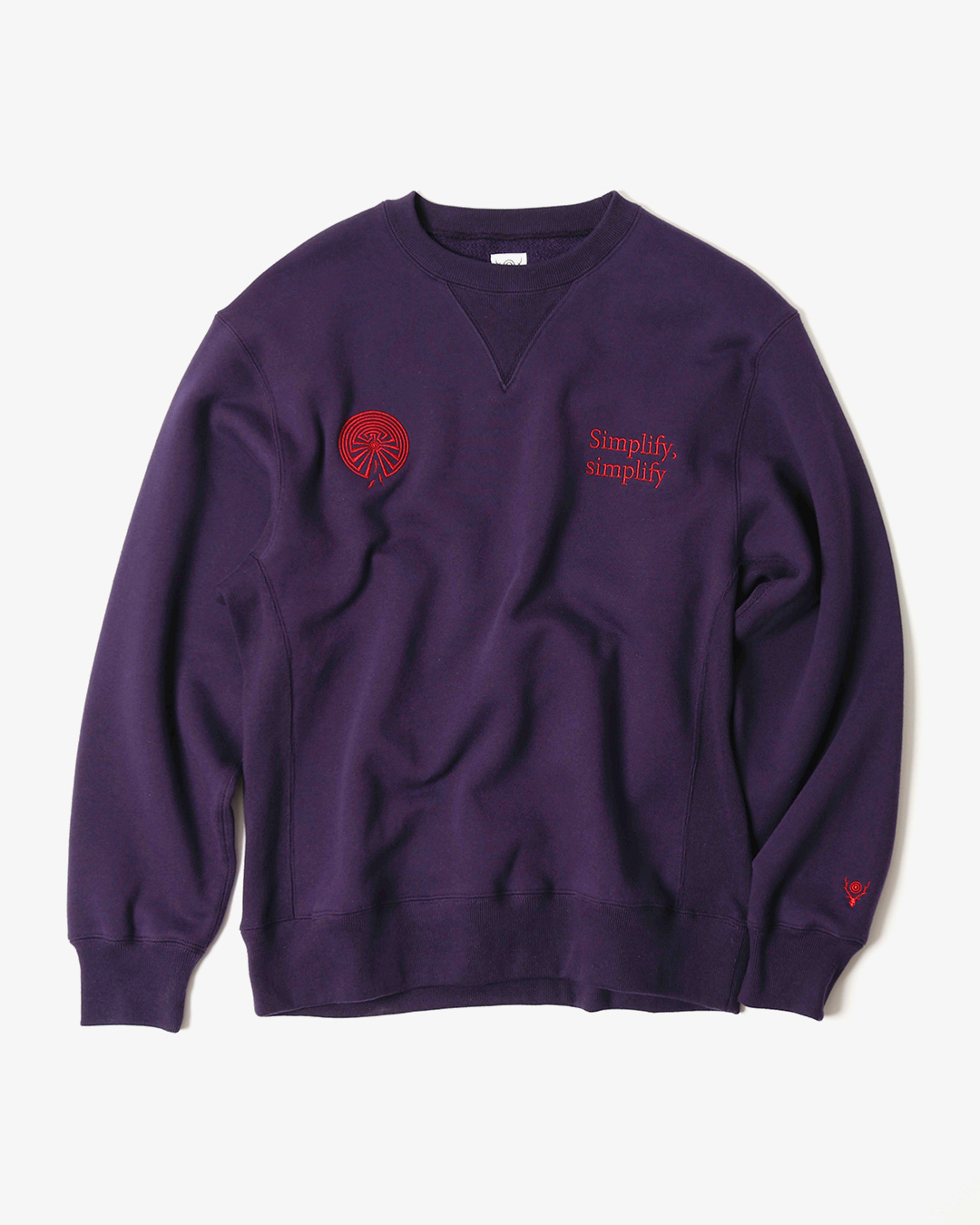 CREW NECK SWEAT SHIRT - COTTON FRENCH TERRY ¥19,800