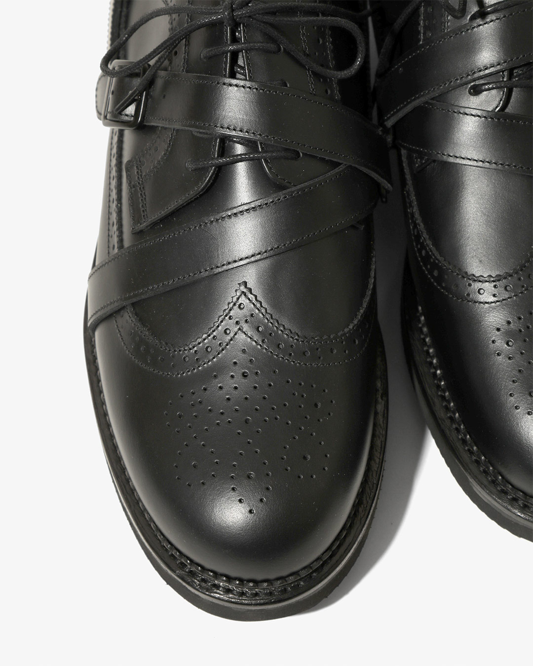 STRAP WINGTIP SHOES ¥49,500