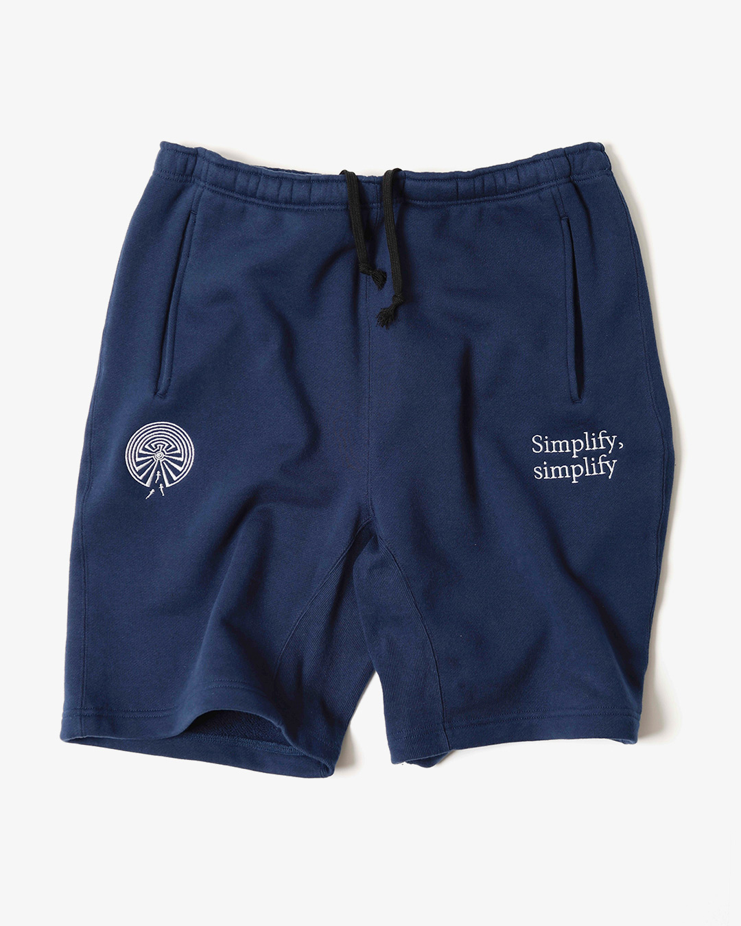 STRING SWEAT SHORT - COTTON FRENCH TERRY ¥17,600