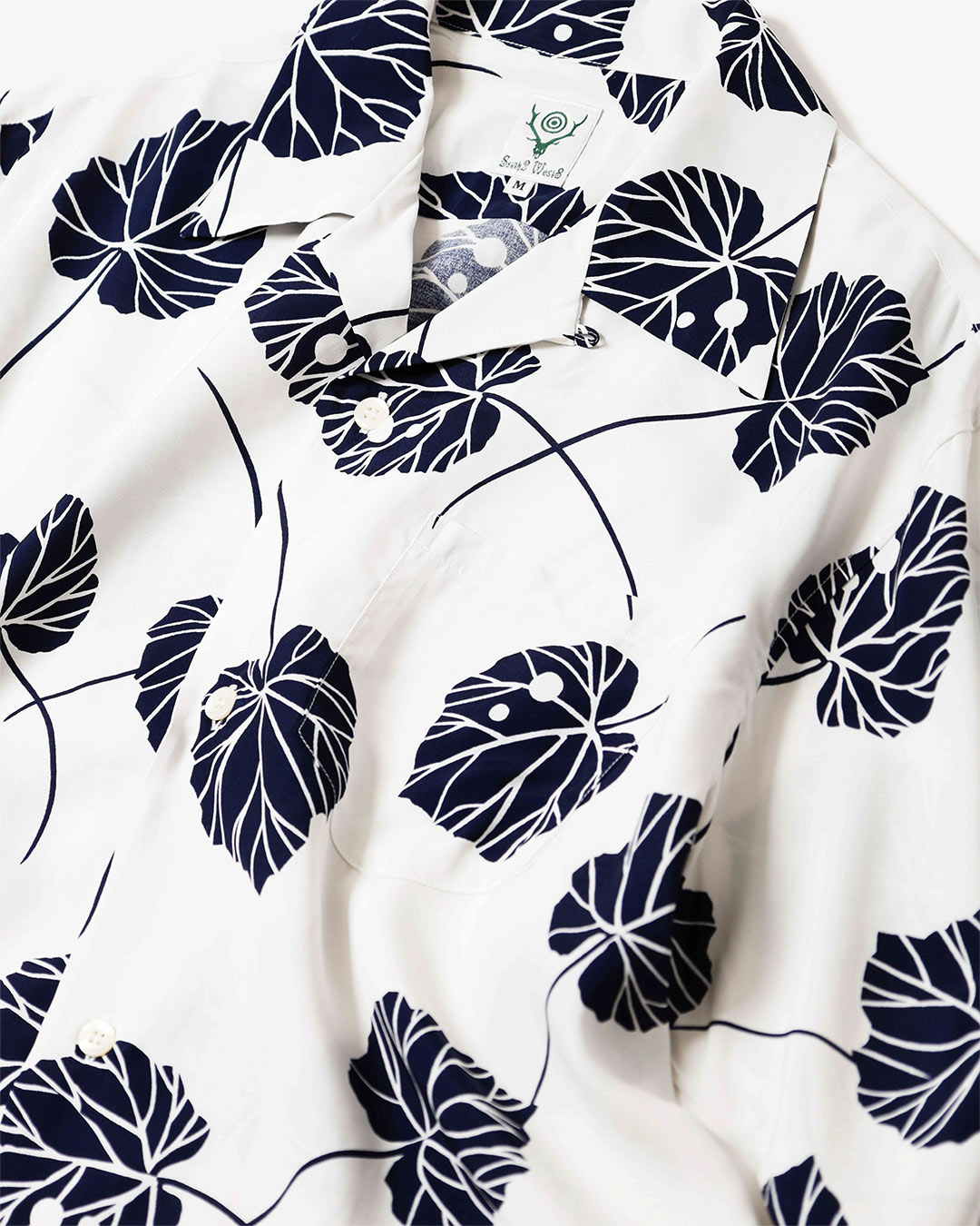 S/S OPEN COLLAR SHIRT