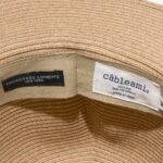 COTTON BRAID COLONIA HAT ¥18,700