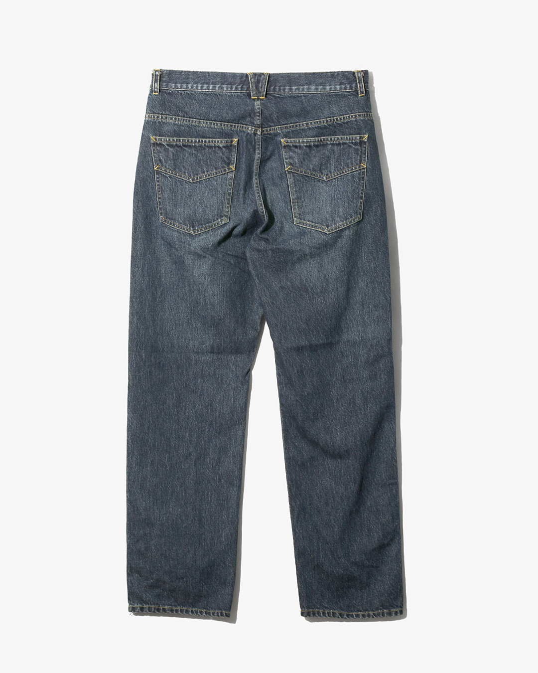 PAPILLON EMB. STRAIGHT JEAN - 12OZ DENIM ¥31,900