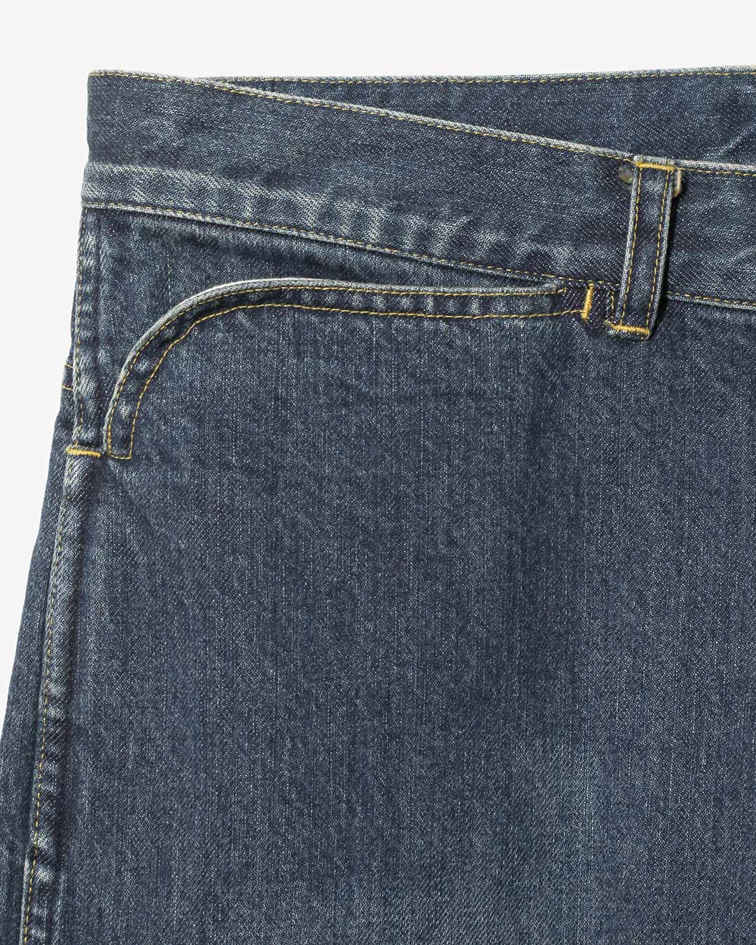 PAPILLON EMB. BOOT-CUT JEAN - 12OZ DENIM ¥31,900