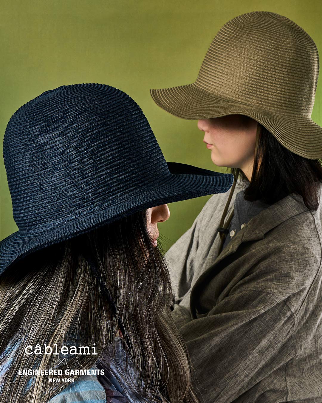 〈EG〉x〈Cableami〉4/17日（金）発売 柔らかくナチュラルな風合いのブレードハット