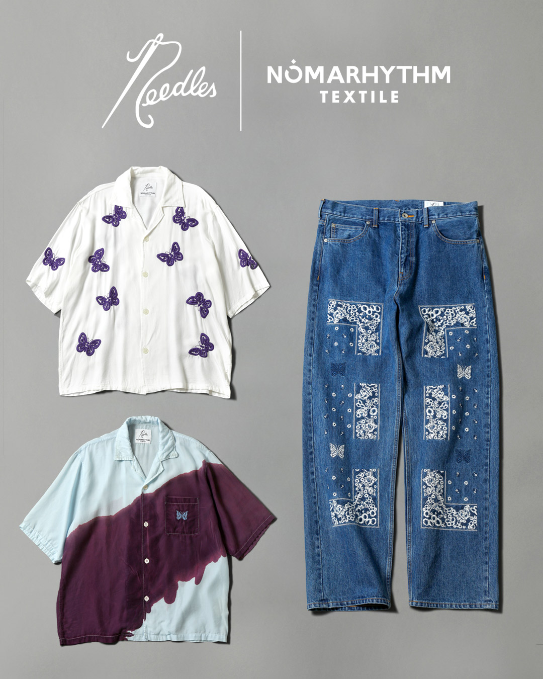 〈ND〉x〈NOMARHYTHM TEXTILE〉4/24（金）リリース