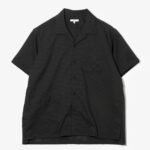 Camp Shirt - Black Polyester Mesh ¥36,300