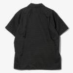 Camp Shirt - Black Polyester Mesh ¥36,300