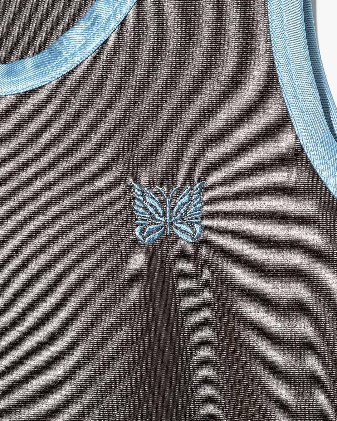 Papillon Emb. Side Line Tank Top - Tricot Sateen ¥12,100