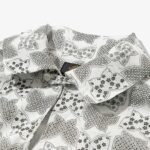 S/S Italian Collar Shirt - Papillon Print ¥30,800