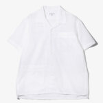 Camp Shirt - White Polyester Mesh ¥36,300