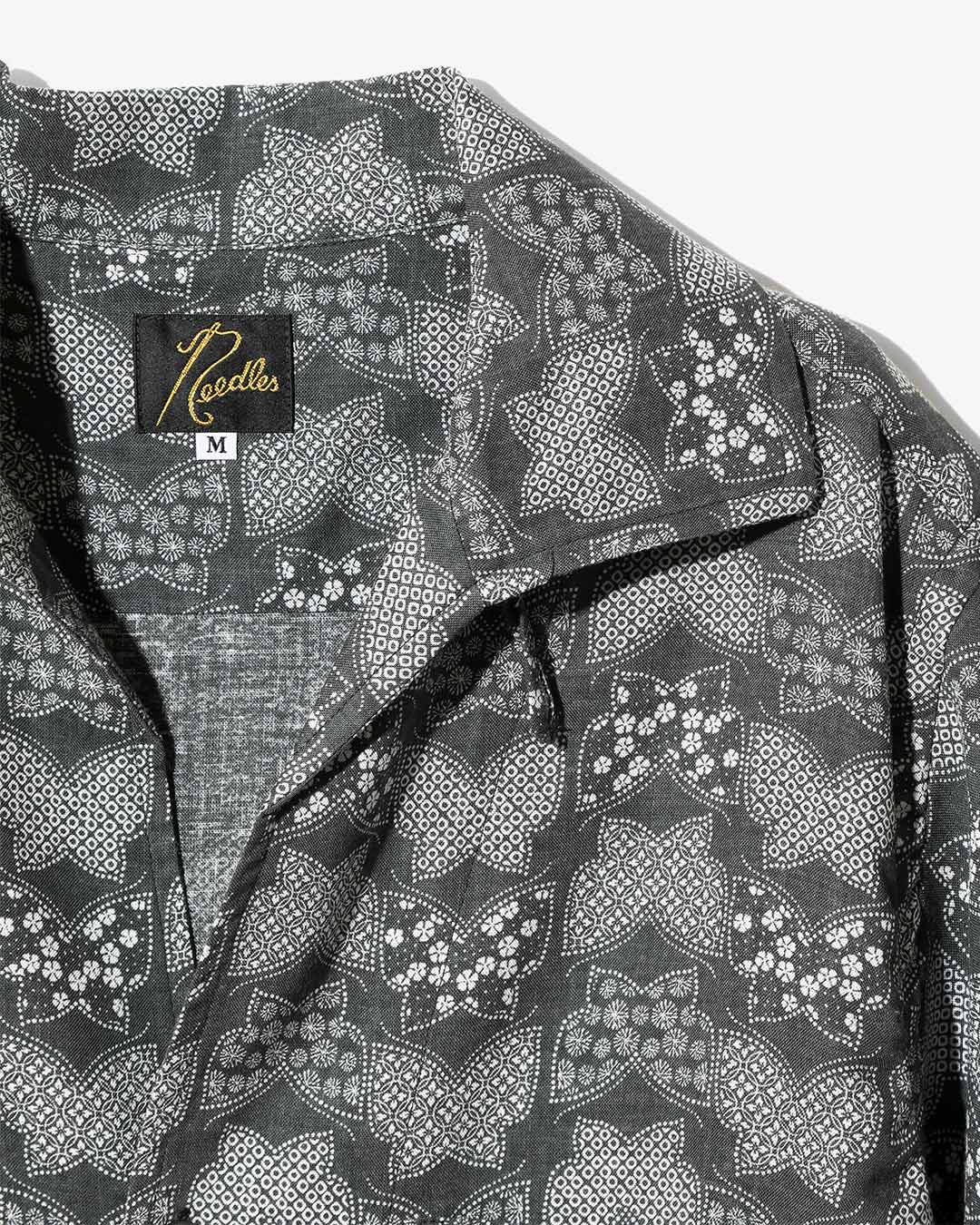 S/S Italian Collar Shirt - Papillon Print ¥30,800