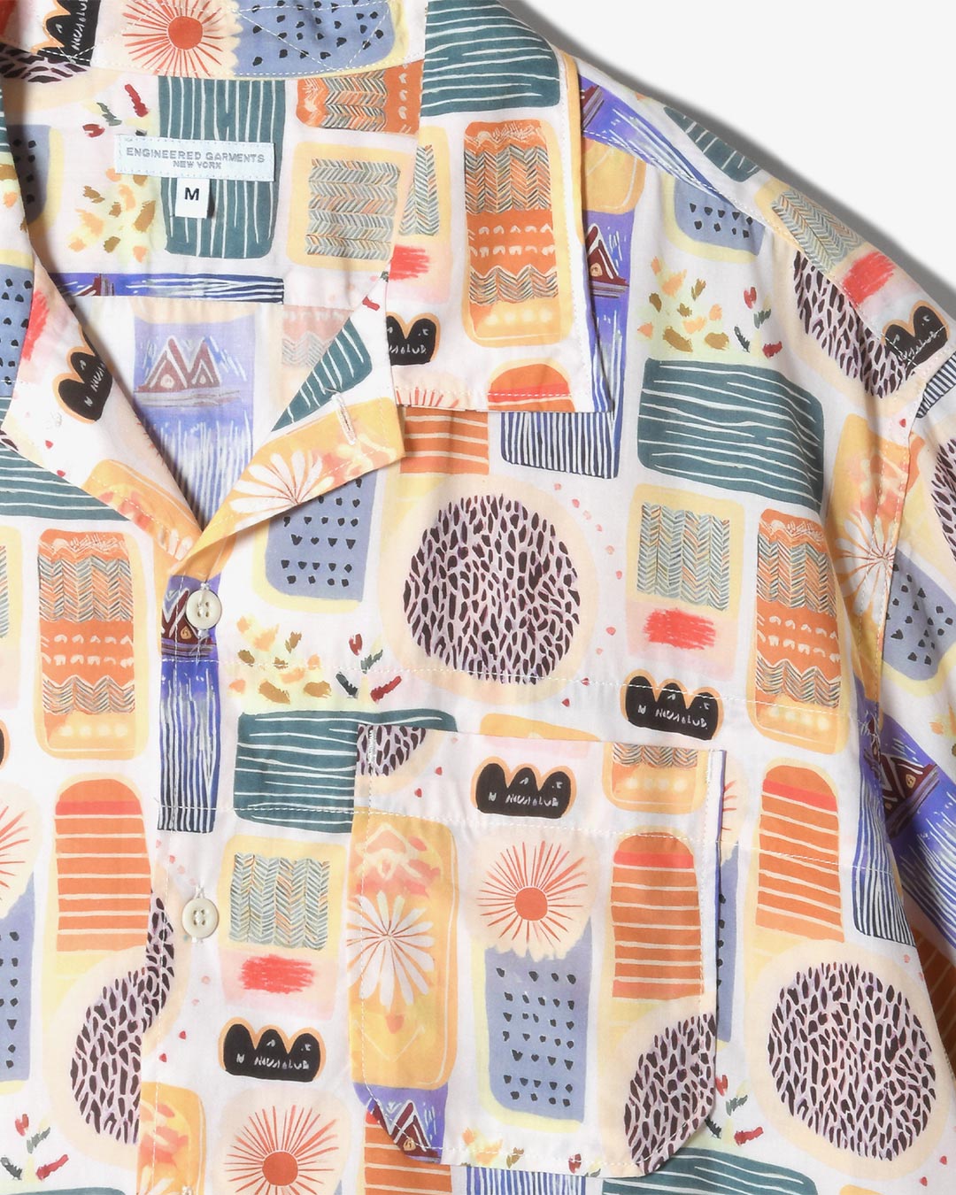 Camp Shirt - Multi Color Tencel Jamaican Print ¥35,200