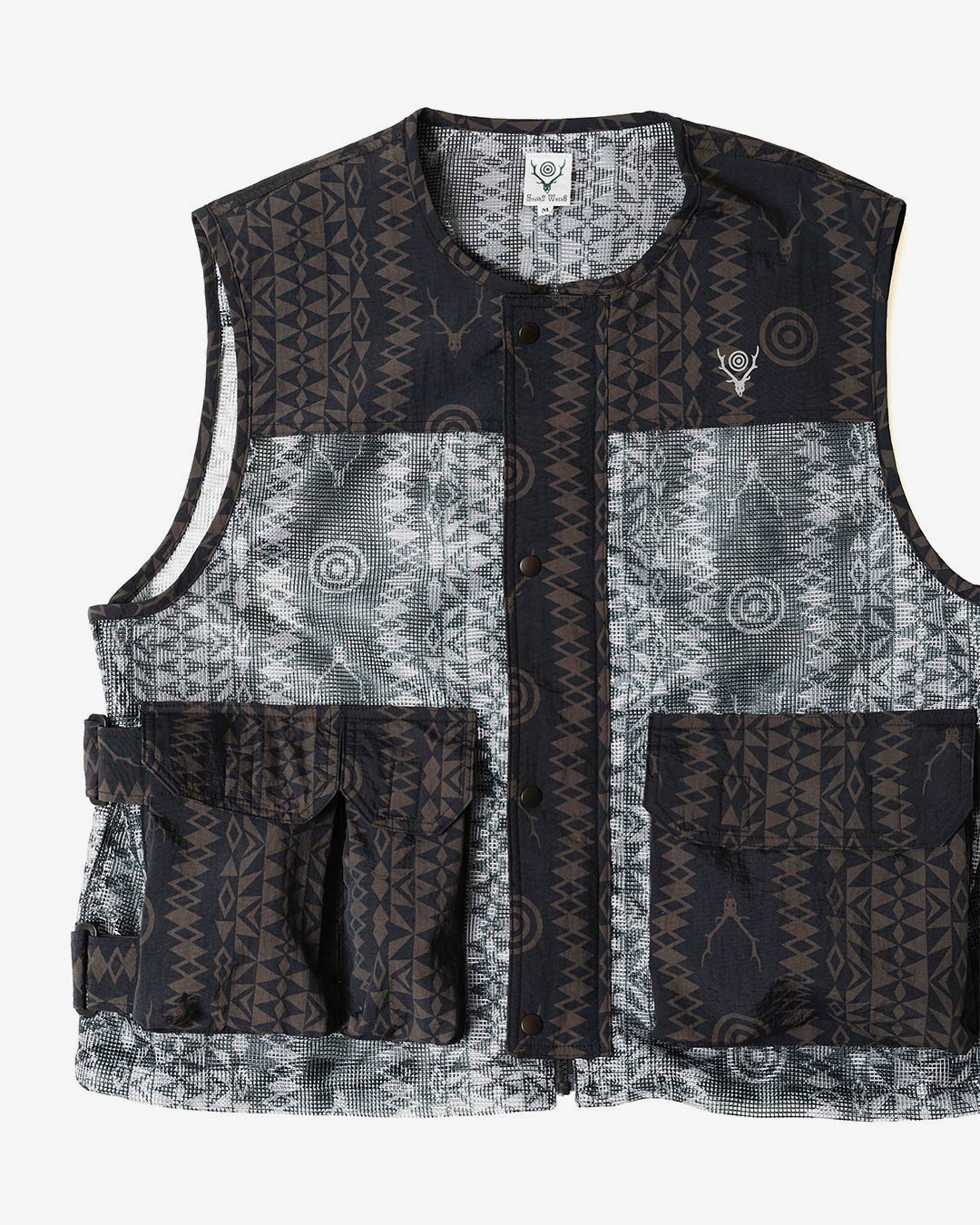 Armor Vest - Nylon Tussah / Heavyweight Mesh Combo ¥50,600