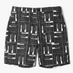 FATIGUE SHORT - COTTON TILE PRINT CANVAS ¥35,200