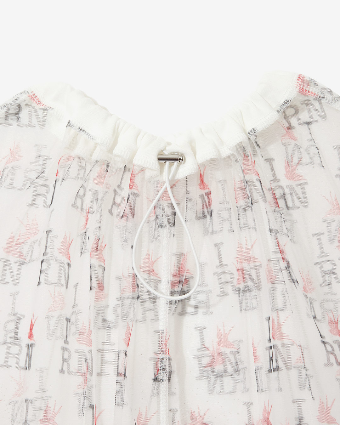 Crew Neck Shirt - Original Printed Tulle ¥29,700