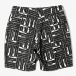 FATIGUE SHORT - COTTON TILE PRINT CANVAS ¥35,200