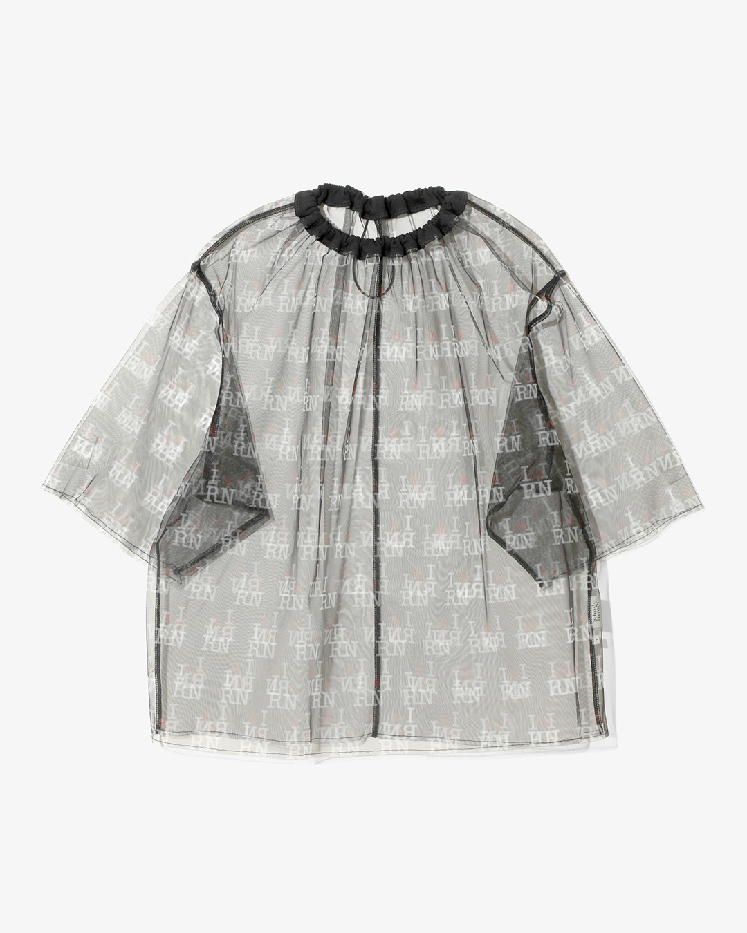 Crew Neck Shirt - Original Printed Tulle ¥29,700