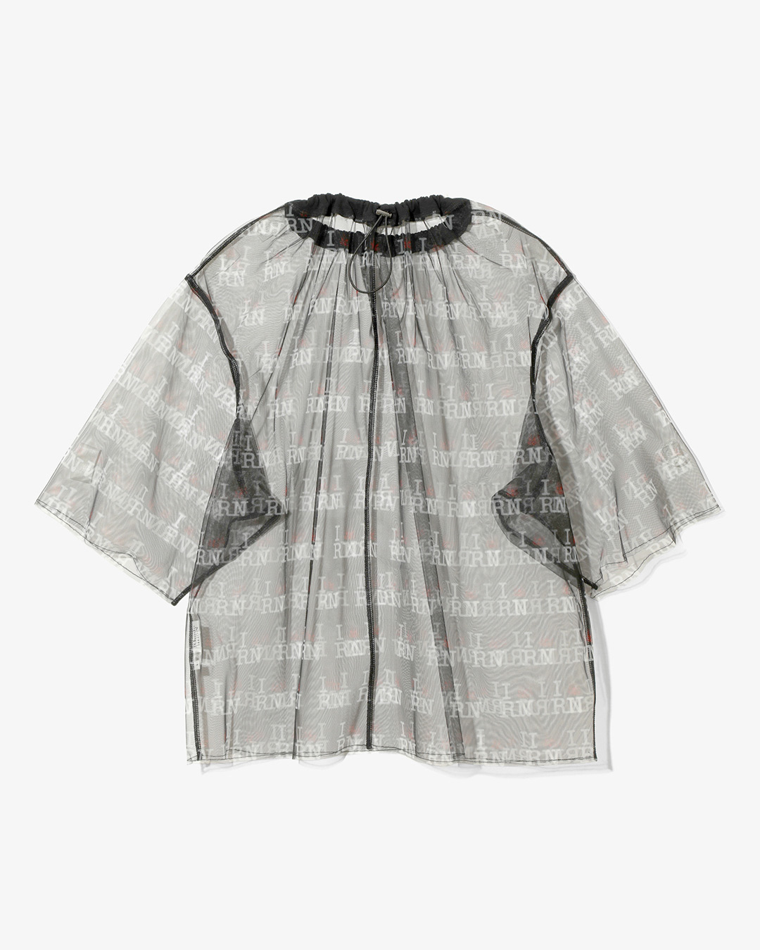 Crew Neck Shirt - Original Printed Tulle ¥29,700