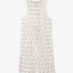 Crew Neck Sleeveless Dress - Original Printed Tulle ¥35,200
