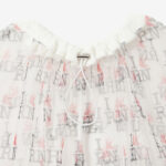 Crew Neck Sleeveless Dress - Original Printed Tulle ¥35,200