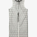 Crew Neck Sleeveless Dress - Original Printed Tulle ¥35,200