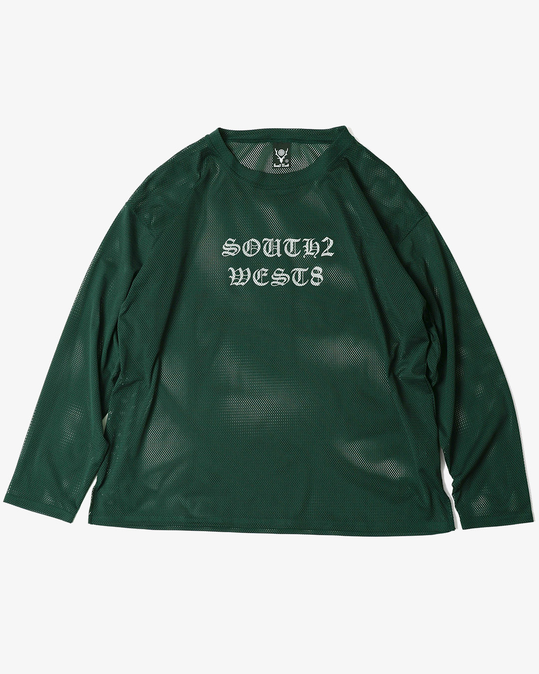 L/S CREW NECK SHIRT - KNIT MESH/S2W8 ¥15,400