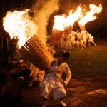 北海道・美瑛の夜を彩る伝統の「那智美瑛火祭り」