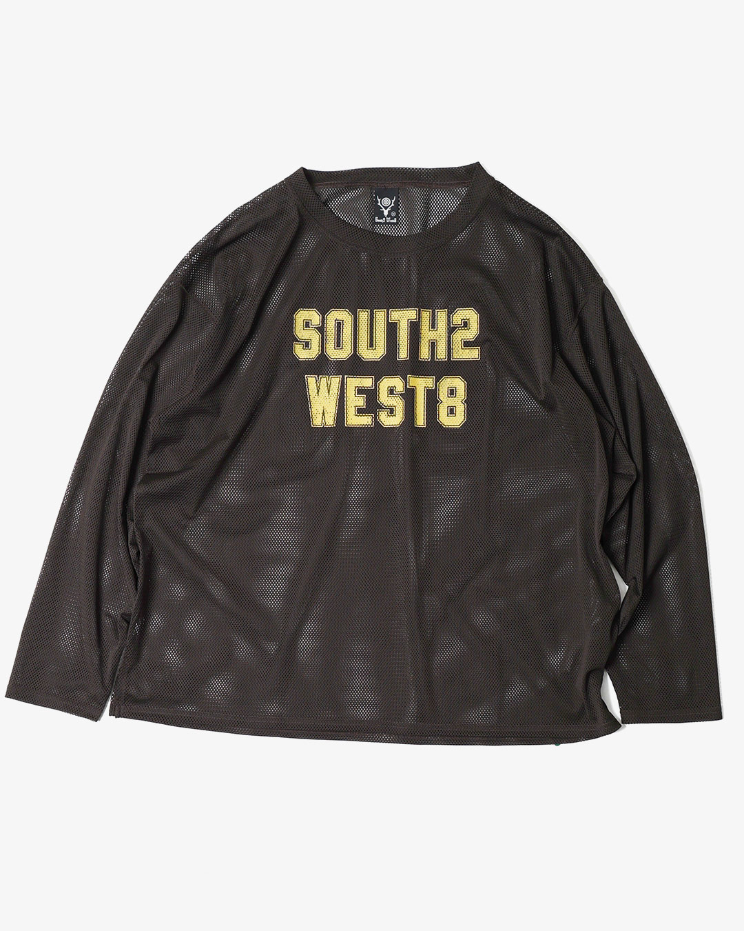 L/S CREW NECK SHIRT - KNIT MESH/S2W8 ¥15,400