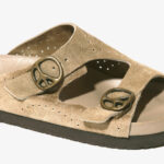 DOUBLE STRAP SANDAL - SUEDE ¥47,300