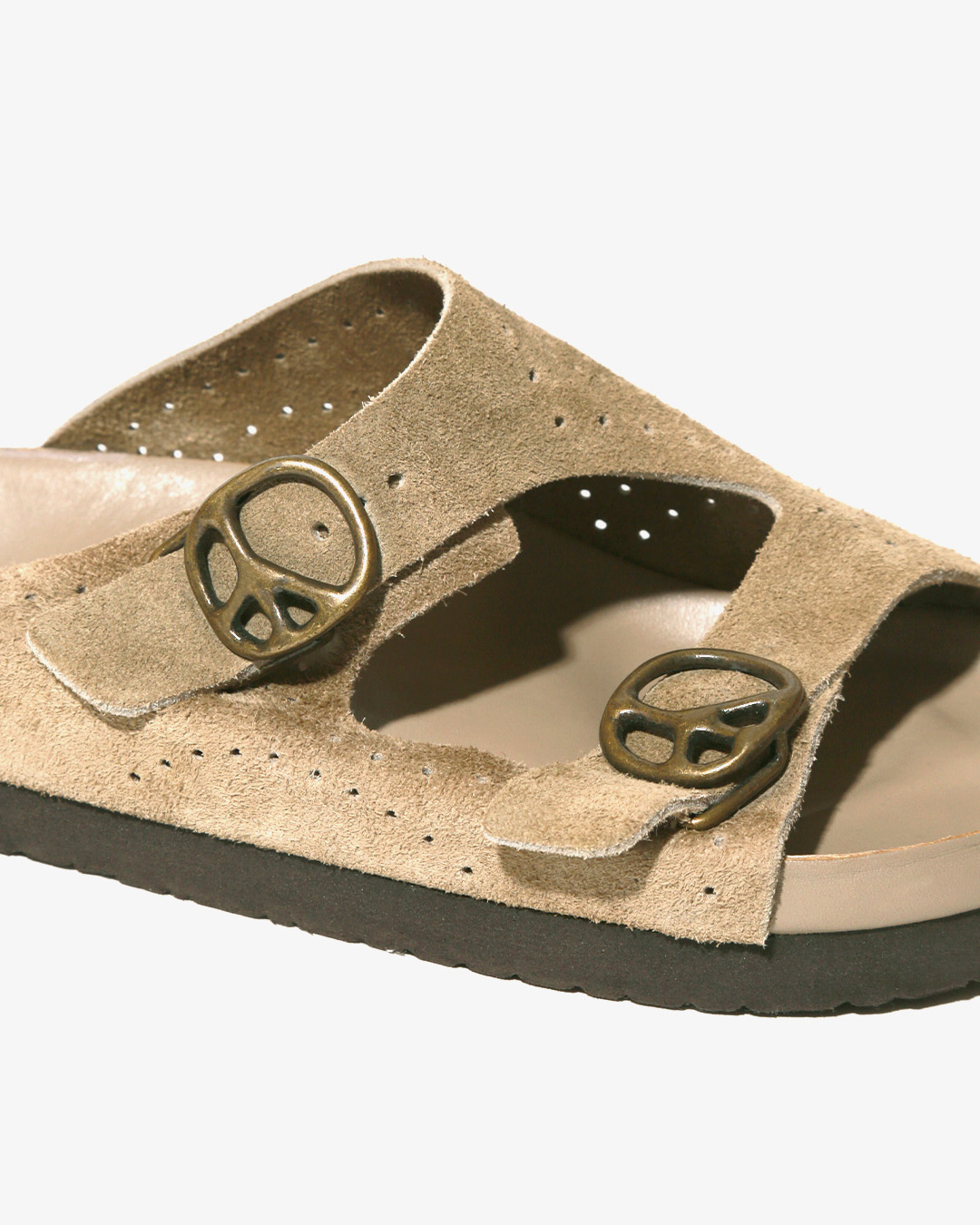 DOUBLE STRAP SANDAL - SUEDE ¥47,300