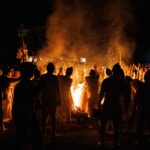 北海道・美瑛の夜を彩る伝統の「那智美瑛火祭り」