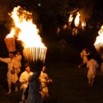北海道・美瑛の夜を彩る伝統の「那智美瑛火祭り」