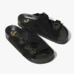 DOUBLE STRAP SANDAL - SUEDE ¥47,300