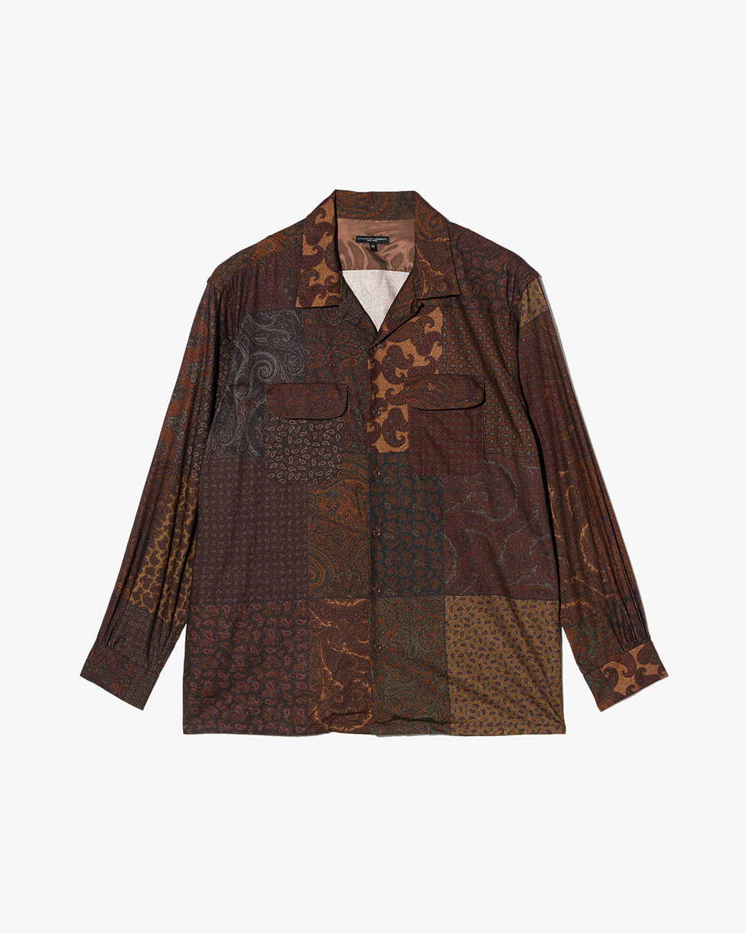 Classic Shirt - Dk.Brown Cotton Paisley PW Print ¥53,900
