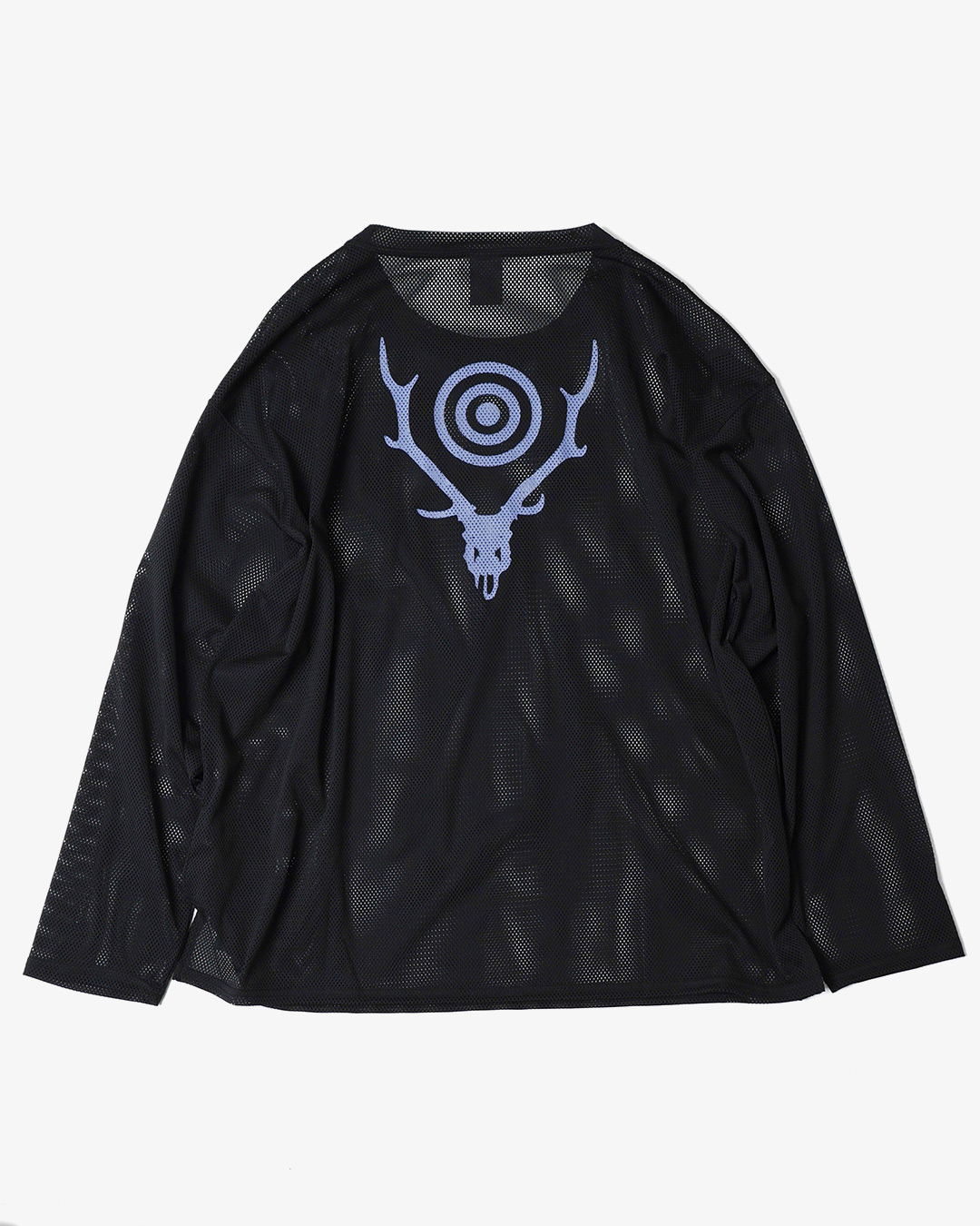 L/S CREW NECK SHIRT - KNIT MESH/S2W8 ¥15,400