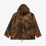 Cagoule Shirt - Brown Animal Print Polyester Pilot Twill ¥50,600