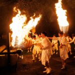 北海道・美瑛の夜を彩る伝統の「那智美瑛火祭り」
