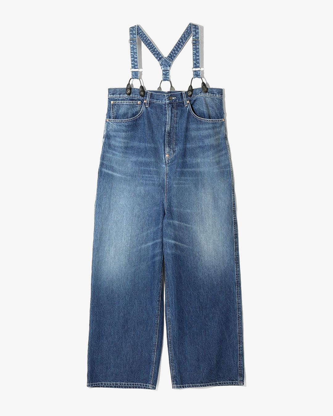 5Pockets Suspender Pant - Denim ¥52,800